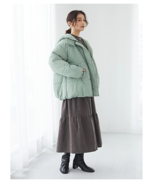 Green　Parks（グリーンパークス）の「【Special Price】・ELENCARE DUE ティアードワンピース（ワンピース/ドレス・ベージュ/ブラウン/グリーン/ブルー・F）」の7枚目の写真