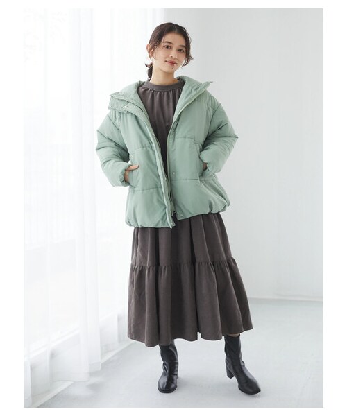 Green　Parks（グリーンパークス）の「【Special Price】・ELENCARE DUE ティアードワンピース（ワンピース/ドレス・ベージュ/ブラウン/グリーン/ブルー・F）」の6枚目の写真