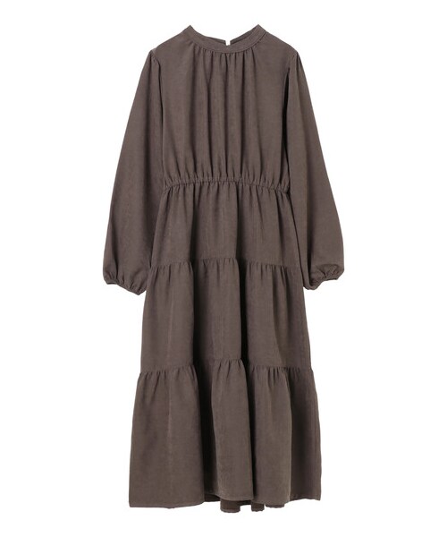 Green　Parks（グリーンパークス）の「【Special Price】・ELENCARE DUE ティアードワンピース（ワンピース/ドレス・ベージュ/ブラウン/グリーン/ブルー・F）」の14枚目の写真