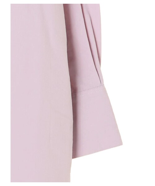 Green Parks(グリーンパークス)の「ビブヨークチュニシャツ(トップス・オフホワイト/グレーベージュ/ミント/ライラック・F)」の12枚目の写真