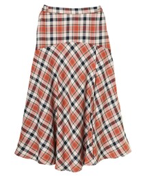 AMERICAN HOLIC | サイドボタンフレアラインロングスカート(スカート)