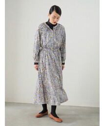 AMERICAN HOLIC | ラグランスリーブウエストギャザーワンピース(ワンピース/ドレス)