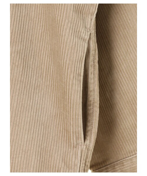 AMERICAN HOLIC（アメリカンホリック）の「CPOコールテンジャケット（ジャケット/アウター・チャコールグレー/ライトベージュ/ベージュ・F）」の18枚目の写真