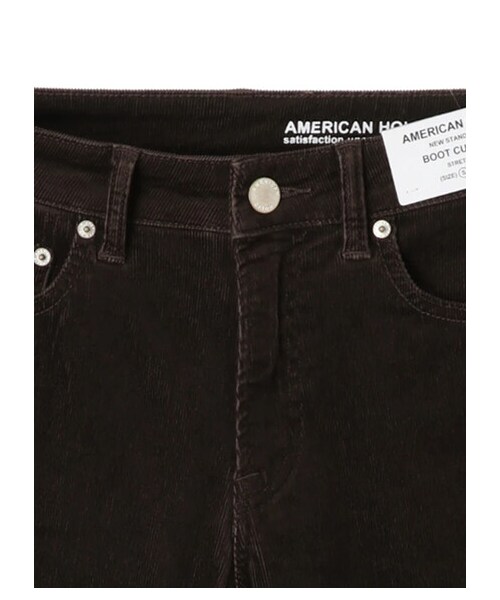AMERICAN HOLIC（アメリカンホリック）の「【with 12月号掲載】エイジングコーデュロイブーツカット（パンツ・アイボリー/ブラウン・S/M/L）」の13枚目の写真