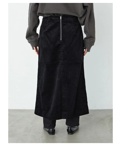 AMERICAN HOLIC(アメリカンホリック)の「コール天タイトスカート(スカート・アイボリー/ブラック/ベージュ・M/L)」の7枚目の写真