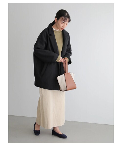 AMERICAN HOLIC(アメリカンホリック)の「コール天タイトスカート(スカート・アイボリー/ブラック/ベージュ・M/L)」の5枚目の写真