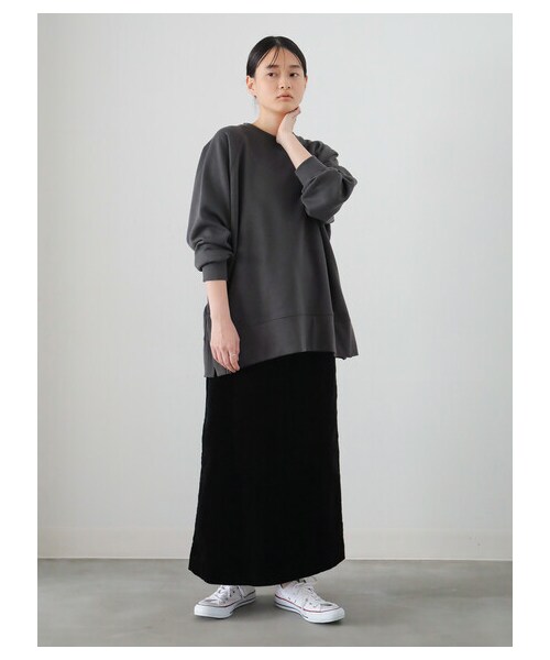 AMERICAN HOLIC(アメリカンホリック)の「コール天タイトスカート(スカート・アイボリー/ブラック/ベージュ・M/L)」の22枚目の写真