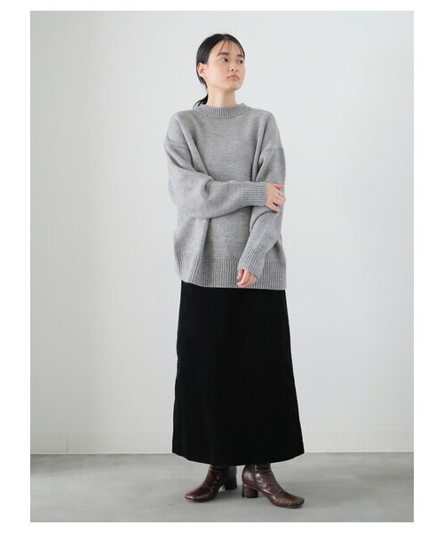 AMERICAN HOLIC(アメリカンホリック)の「コール天タイトスカート(スカート・アイボリー/ブラック/ベージュ・M/L)」の20枚目の写真