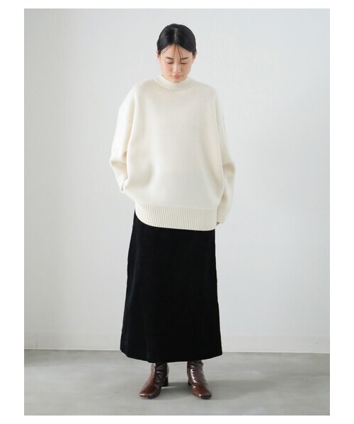 AMERICAN HOLIC(アメリカンホリック)の「コール天タイトスカート(スカート・アイボリー/ブラック/ベージュ・M/L)」の18枚目の写真