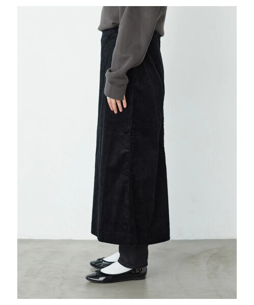 AMERICAN HOLIC(アメリカンホリック)の「コール天タイトスカート(スカート・アイボリー/ブラック/ベージュ・M/L)」の6枚目の写真