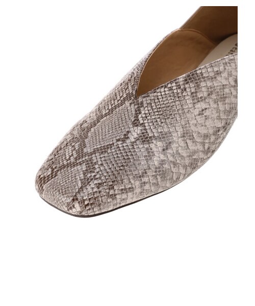 earth music&ecology（アースミュージックアンドエコロジー）の「【Special Price】ORiental TRaffic バブーシュ（シューズ・ブラック/ベージュ/ブラウン/パイソン・S/M/L）」の4枚目の写真