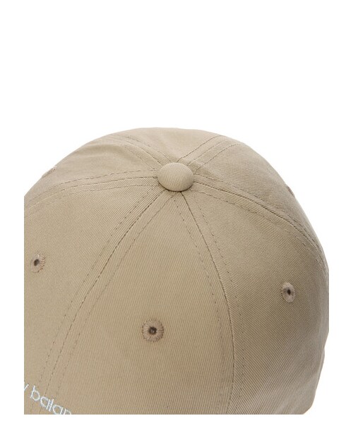 earth music&ecology（アースミュージックアンドエコロジー）の「newbalance×earth CAP（帽子・ブラック/ライトベージュ/ベージュ・F）」の4枚目の写真
