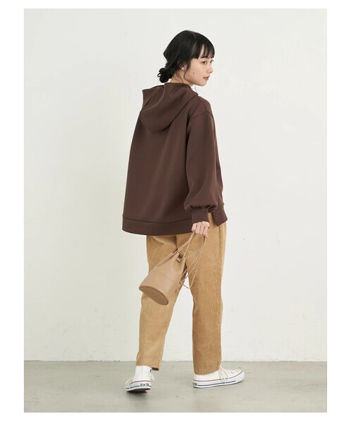 earth music&ecology(アースミュージックアンドエコロジー)の「【Special Price】COTTON USAコーデュロイパンツ(テーパード)(パンツ・ベージュ/キャメル/ブルー・S/M/L)」の4枚目の写真