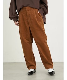 earth music&ecology | 【Special Price】COTTON USAコーデュロイパンツ(テーパード)(パンツ)