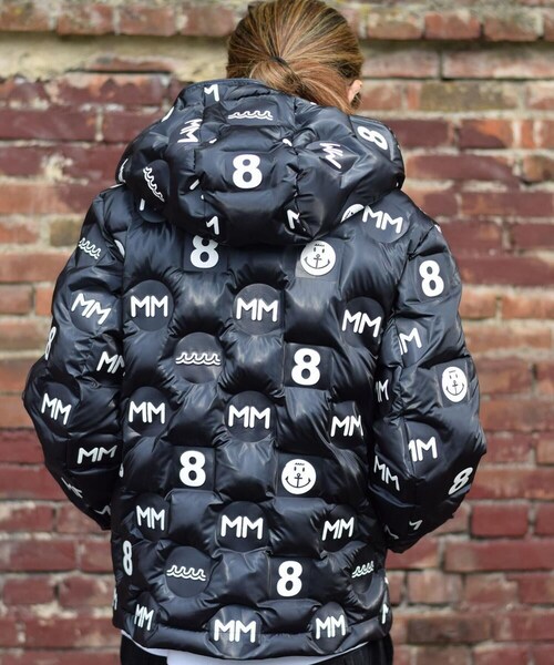 muta(ムータ)の「【別注】muta/ムータ/ EMBOSSMENT PADDING HOOD(ジャケット/アウター・メンズ・BLACK/NAVY・M/L/XL)」の4枚目の写真