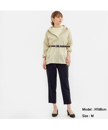 GU | リネンブレンドテーパードパンツ(パンツ)