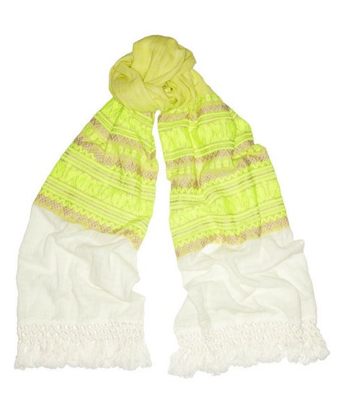 Jordan neon-embroidered cotton