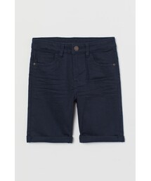 H&M（エイチ・アンド・エム）の「H&M - ツイルショートパンツ - ブルー（その他パンツ・キッズ）」