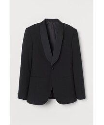 H&M - スリムフィット タキシードジャケット - ブラック