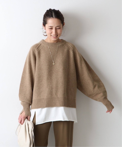 FRAMeWORK（フレームワーク）の「W/Caクルーネックショートプル