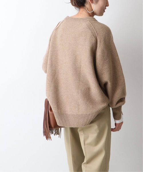 専用。FRAMeWORK/フレームワーク W/Caクルーネックショートプルオーバ FRAMeWORK(フレームワーク)の「W/Caクルーネックショートプルオーバー