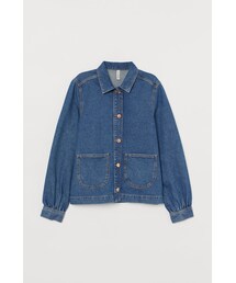 H&M - デニムシャツジャケット - ブルー