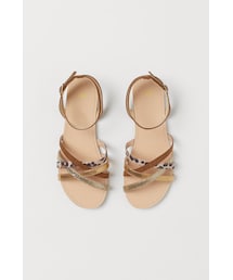 H&M（エイチ・アンド・エム）の「H&M - サンダル - ベージュ（ビーチサンダル・キッズ）」