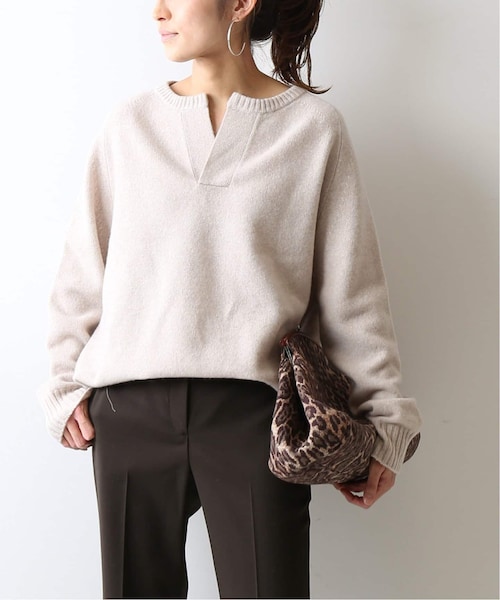 FRAMeWORK　ジーロンウールカシミヤプルオーバー FRAMeWORK（フレームワーク）の「ジーロンウールカシミヤプルオーバー2