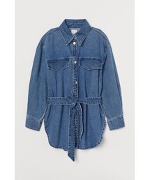 H&M | H&M - デニムシャケット - ブルー(ダウンジャケット/コート)
