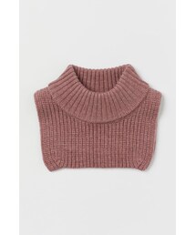 H&M（エイチ・アンド・エム）の「H&M - ウールタートルネックウォーマー - レッド（マフラー・キッズ）」