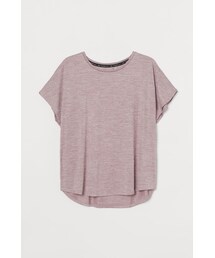 H&M（エイチ・アンド・エム）の「H&M - H&M+ スポーツトップス - ピンク（スポーツグッズ）」