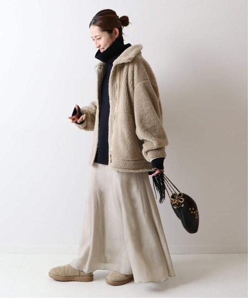 FRAMeWORK（フレームワーク）の「キュプラマーメイドスカート3◆（その他・ブラック/36/38）」の9枚目の写真