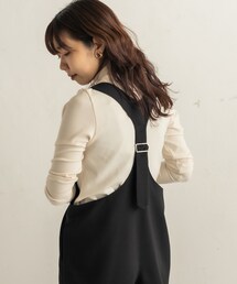 CAPRICIEUX LE'MAGE | 〈WEB限定〉フロントジップサロペット(ワンピース)