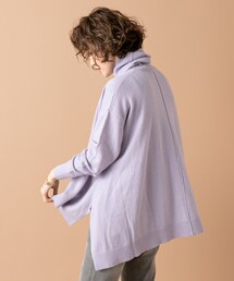 un dix cors | 【《ふんわり広がる着映えニット》手洗い可】アンゴラ混イレヘムタートル(ニット/セーター)