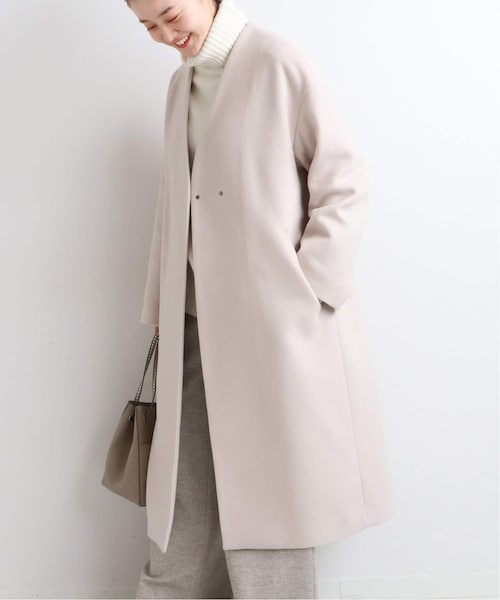 IENA（イエナ）の「《追加》MANTECO ノーカラーコート◇（）」 - WEAR