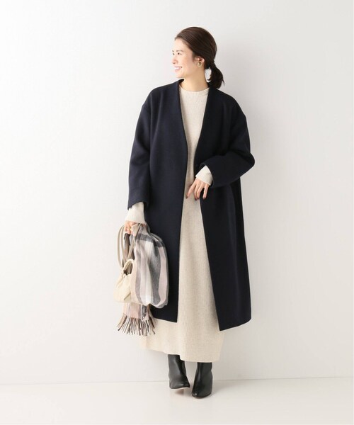 IENA（イエナ）の「《追加》MANTECO ノーカラーコート◇（）」 - WEAR