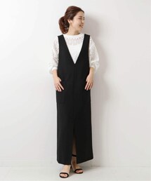 Spick & Span（スピックアンドスパン）の「≪追加予約≫ダブルクロスVネック ワンピース5◆（その他）」