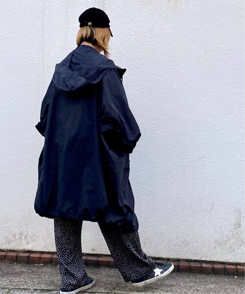 ジャーナルスタンダードラックス　タフタ フードブルゾン JOURNAL STANDARD LUXE（ジャーナルスタンダード ラックス）の