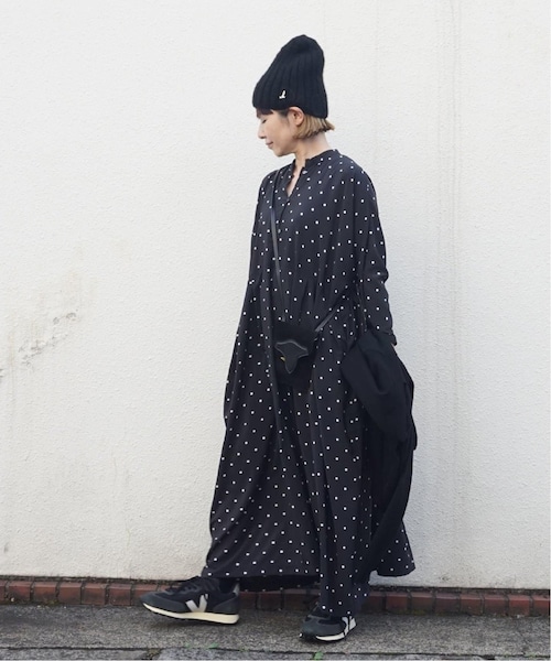 journal standard luxe　リネンドット　ブルゾン　ブラック JOURNAL STANDARD LUXE（ジャーナルスタンダード ラックス）の