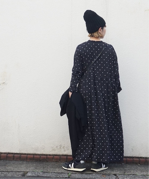 ジャーナルスタンダードラックスゆったりヴィンテージツイルスタンドワンピース♪ JOURNAL STANDARD - ジャーナルスタンダードラックスゆったり