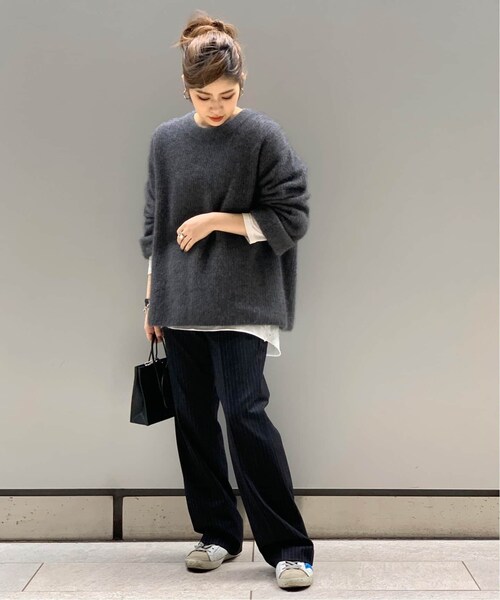 [AP STUDIO] ウールストレッチパンツ AP STUDIO（エーピーストゥディオ）の「ウールストレッチパンツ
