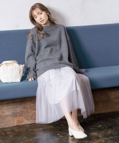 mysty woman（ミスティウーマン）の「【先行予約】深めスクエアパンプス（シューズ・レディース・アイボリー/ブラック/ライトグリーン・M, L）」の8枚目の写真