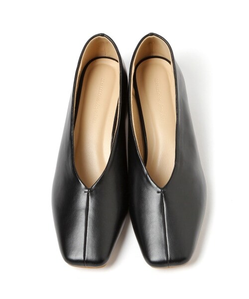 mysty woman（ミスティウーマン）の「【先行予約】深めスクエアパンプス（シューズ・レディース・アイボリー/ブラック/ライトグリーン・M, L）」の21枚目の写真