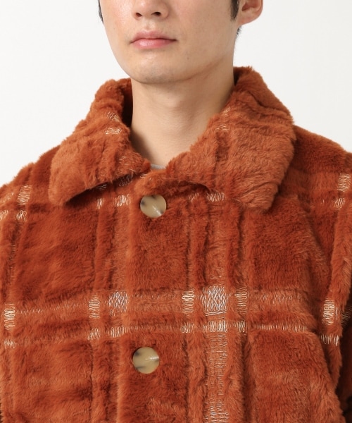 ALAND（エーランド）の「youthbath／フェイクファージャケット