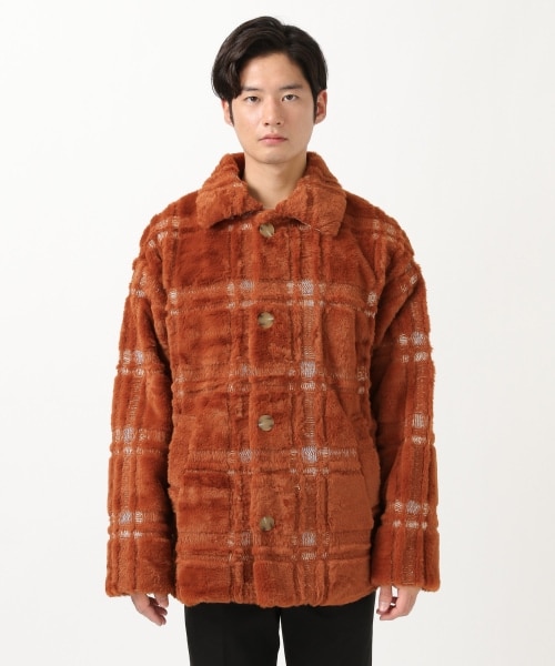 ALAND（エーランド）の「youthbath／フェイクファージャケット