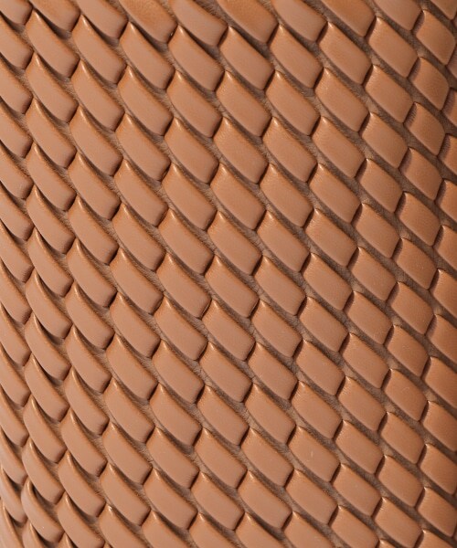 Andemiu（アンデミュウ）の「バケットメッシュバッグ（バッグ・キャメル/ダークブラウン）」の8枚目の写真