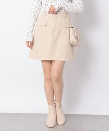 Heather（ヘザー）の「フェードカラーミニスカート（スカート）」