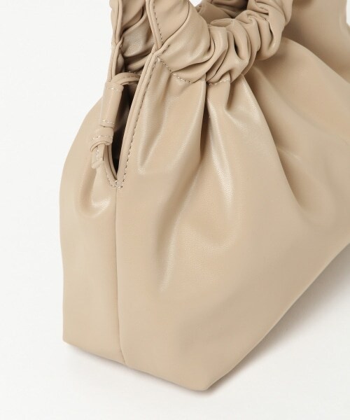 Heather（ヘザー）の「ギャザーハンドルＢＡＧ（バッグ・ホワイト/ベージュ/ライラック）」の22枚目の写真