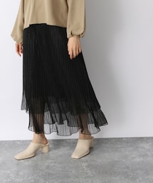 JEANASIS | シアーシャイニーレイヤースカート(スカート)