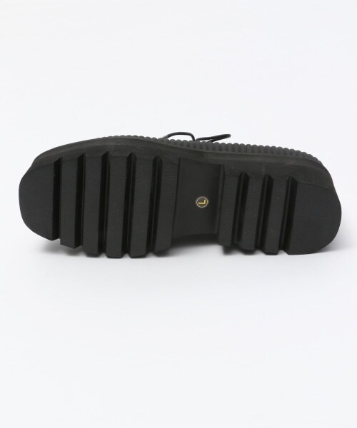 JEANASIS（ジーナシス）の「ビガーレースアップ（シューズ・ブラック/グレイッシュベージュ()）」の9枚目の写真